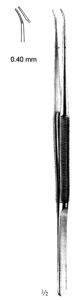 TİTANYUM MİKRO PENSET 18CM 0.40 MM